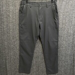 Jack Archer Pants Mens 34x30 Gray Jetsetter‎ Performance Stretch Chino Golf